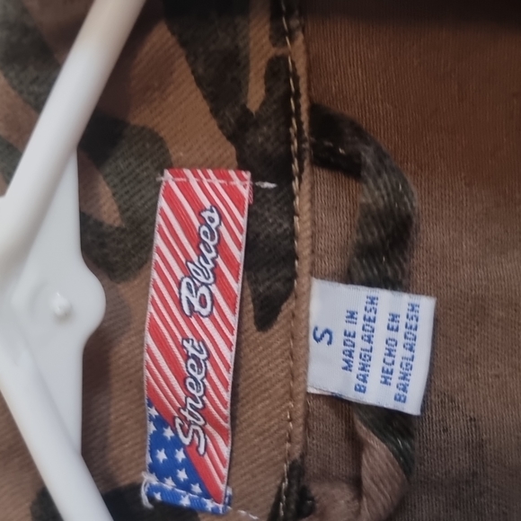 Women's Camo 100%Cotton Jacket - Picture 5 of 7